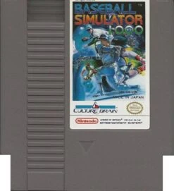 NINTENDO NES Baseball Simulator 1.000