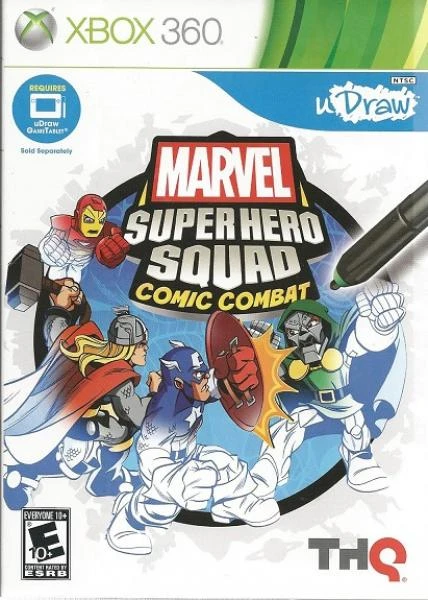 Xbox X360 UDraw - Marvel Super Hero Squad - Comic Combat