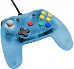 NINTENDO N64 Controller (3rd) Brawler64 - Retro Fighters - BLUE - NEW
