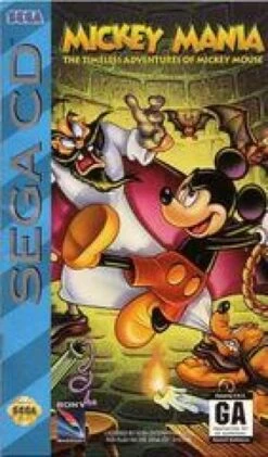 Sega SGCD Mickey Mania - The Timeless Adventures Of Mickey Mouse