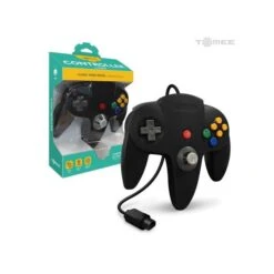 NINTENDO N64 Controller (3rd) NEW - Tomee - Original Style - Hyperkin - BLACK