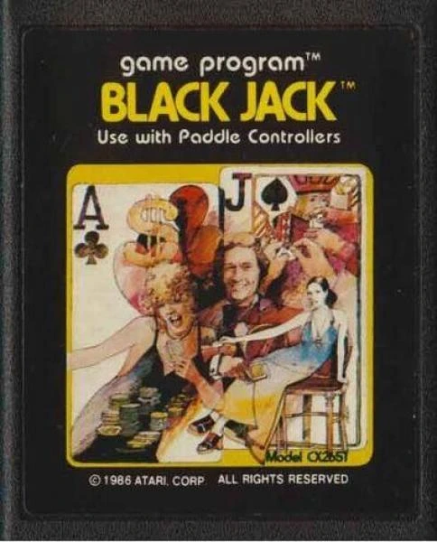 Atari A26 Blackjack 2 Atari A26 Blackjack - Image 2