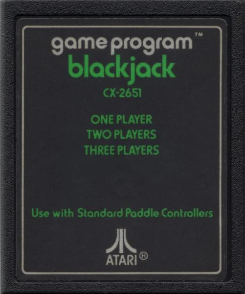 Atari A26 Blackjack 3 Atari A26 Blackjack - Image 3