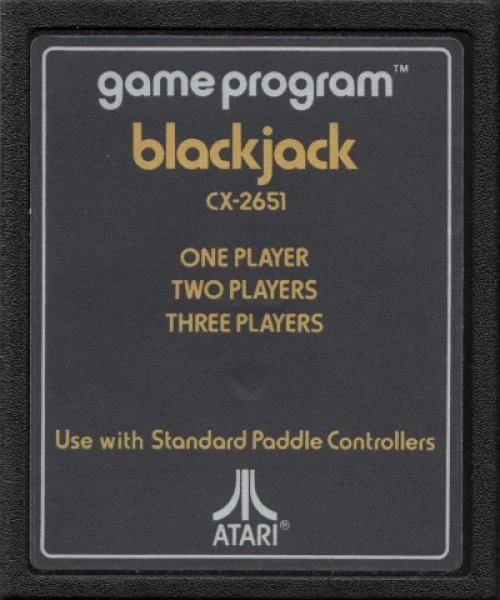 Atari A26 Blackjack 4 Atari A26 Blackjack - Image 4