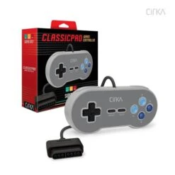 NINTENDO SNES High Quality - Classic Pad - Wired Controller - US SNES Style (3rd) NEW - Cirka