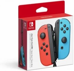 NINTENDO NS JoyCon Controllers (1st) Set Of 2 - Standard Red And Blue - BRAND NEW & SEALED