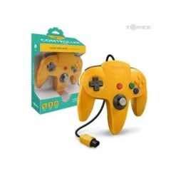 NINTENDO N64 Controller (3rd) NEW - Tomee - Original Style - Hyperkin - YELLOW